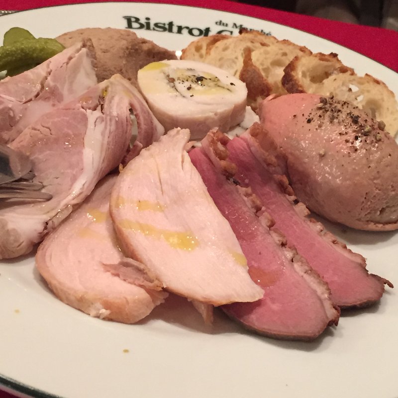 お肉の前菜盛合わせ(ビストロ グルマン)