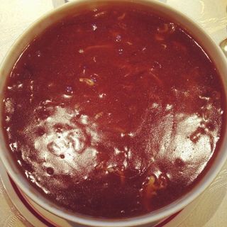 フカヒレの煮込みつゆそば(筑紫樓 恵比寿店)