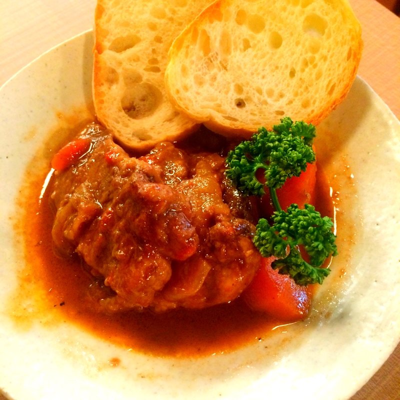 豚肩ロースの赤ワイン煮(ESPOA はせがわ  （エスポアハセガワ）)