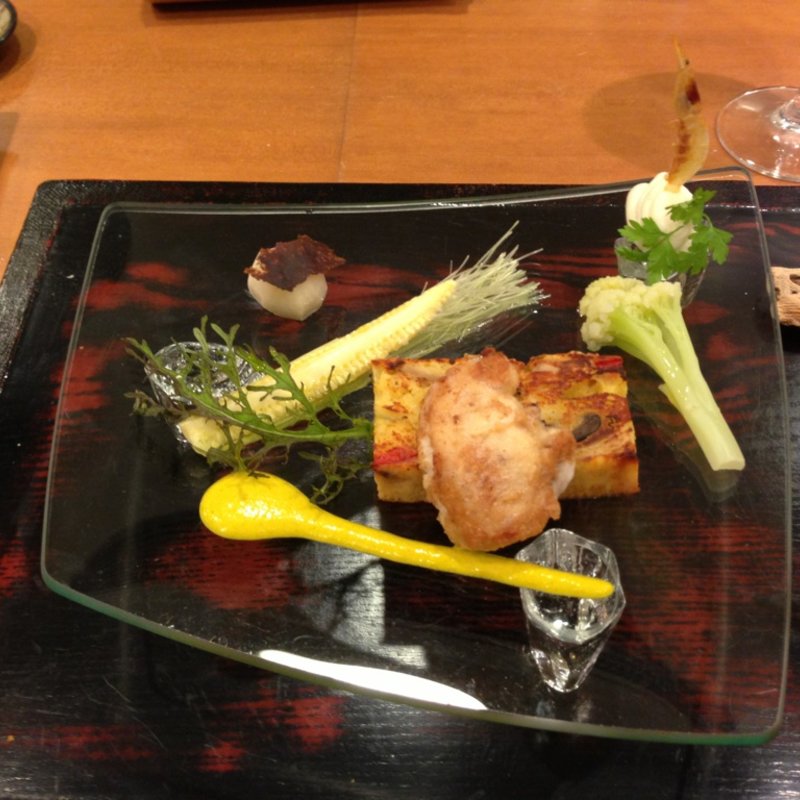 牡蠣フライとキッシュ(仁 )