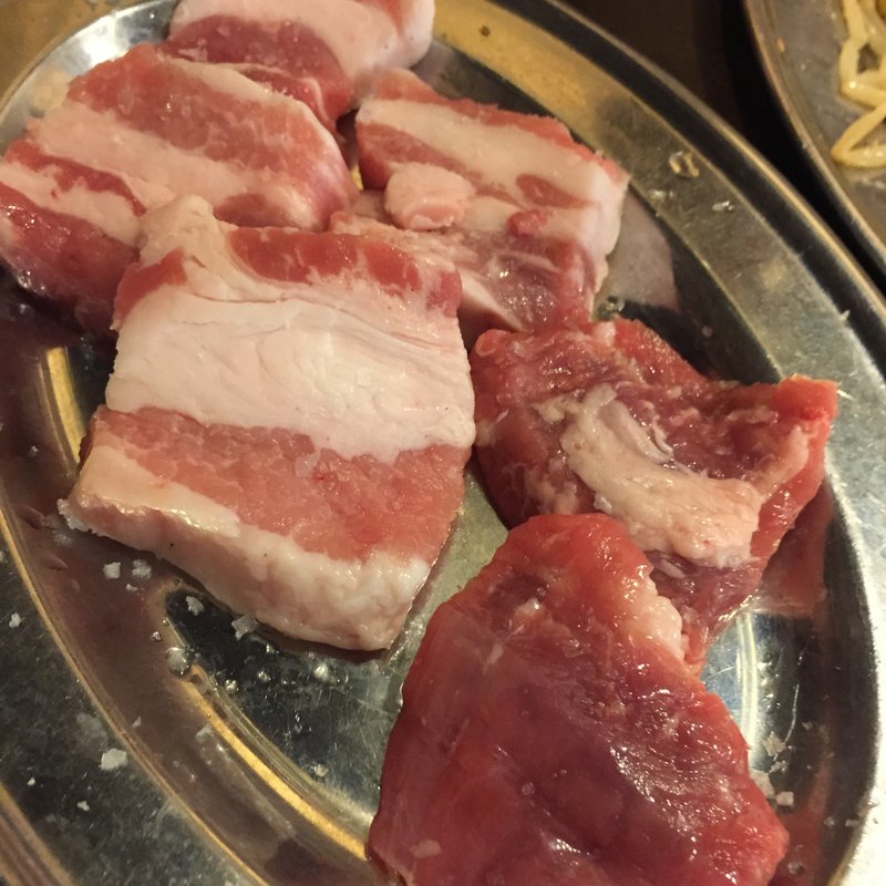 厚切りカルビ(ホルモン青木 亀戸本店)