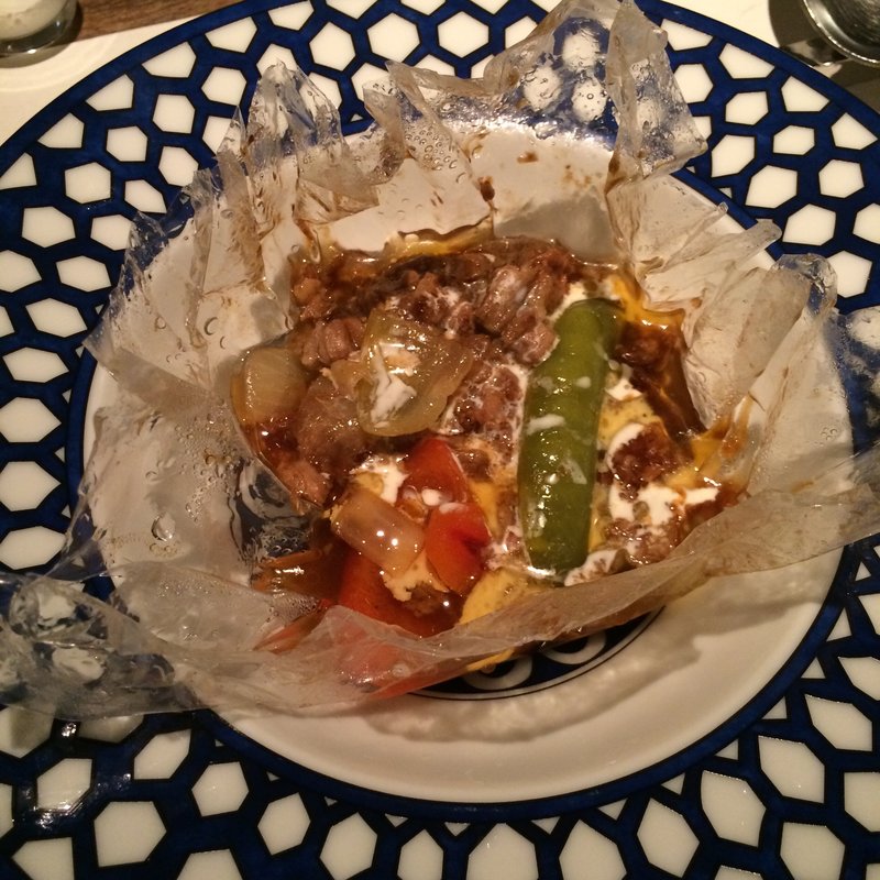 牛筋のシチュー(フレンチ割烹 宿)