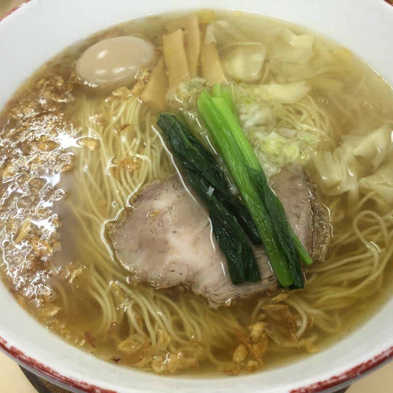 塩ワンタン麺(心麺)