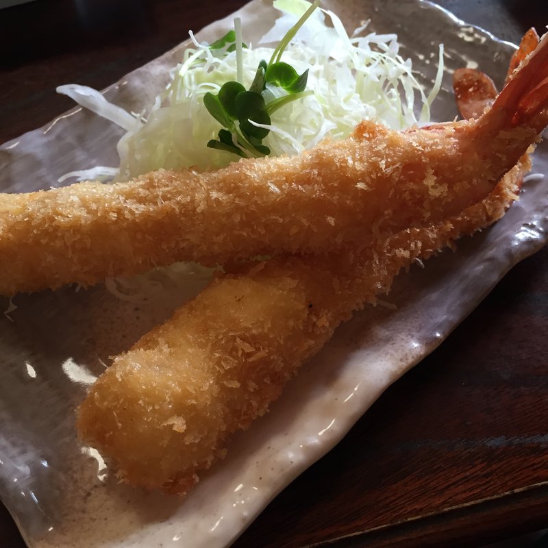 海老フライ(まるは食堂旅館 南知多豊浜本店 （まるはしょくどうりょかん）)