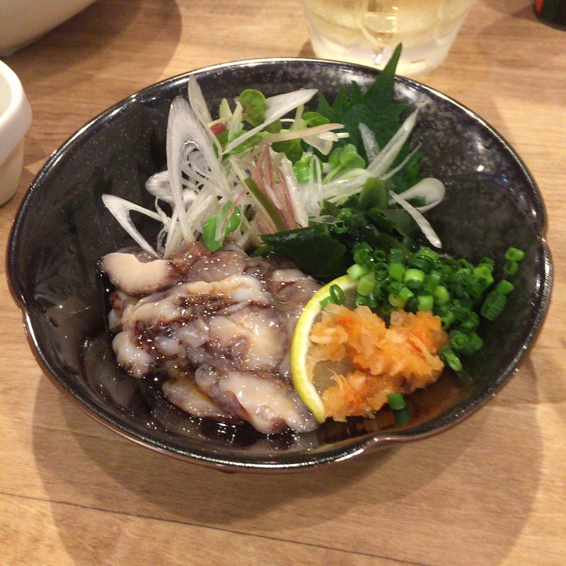 赤なまこ酢(ハイボール酒場　ともすけ　博多店)