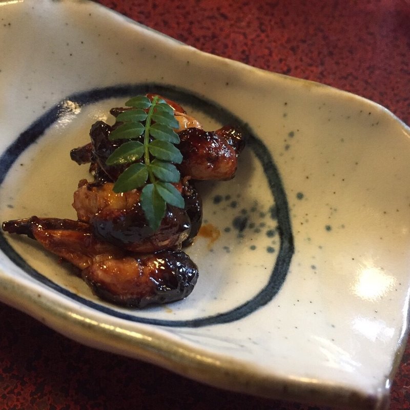 肝焼き(あつた蓬莱軒 本店)