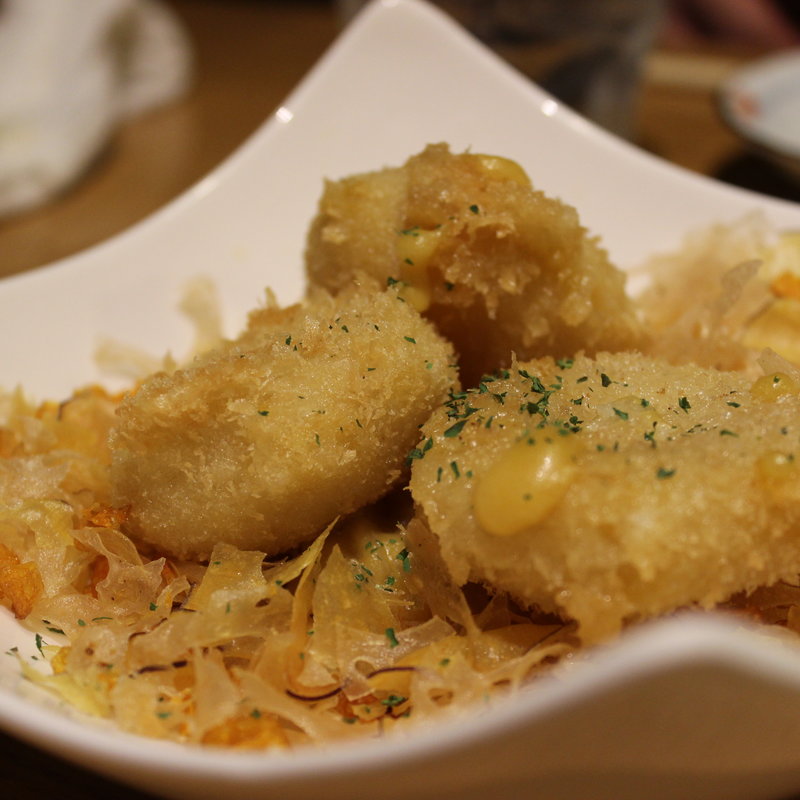 ジューシー鶏メンチ(腹黒屋 品川)