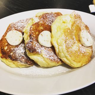 パンケーキ(リコッタチーズ)(シュバルカフェ)