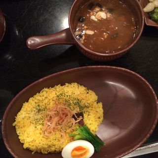 挽肉と野菜のカレー(ビストロ喜楽亭)