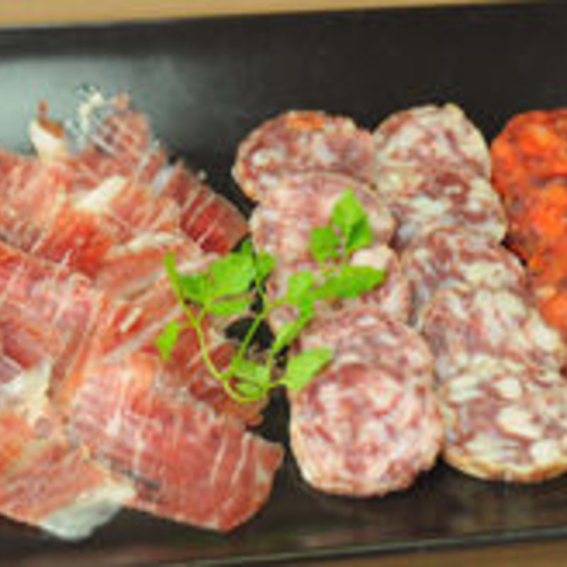 イベリコ ハム サラミ盛り合わせ(千住バル　ricorico )