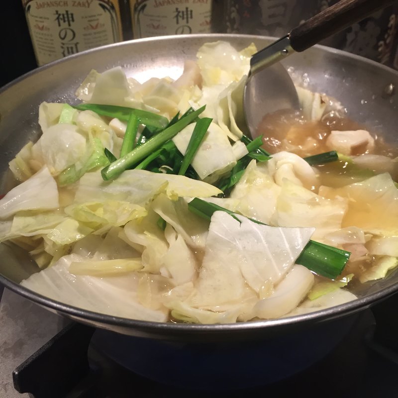 博多もつ鍋 幸 名物 牛もつ鍋(博多もつ鍋 幸とりもつえん KITTE丸の内店)