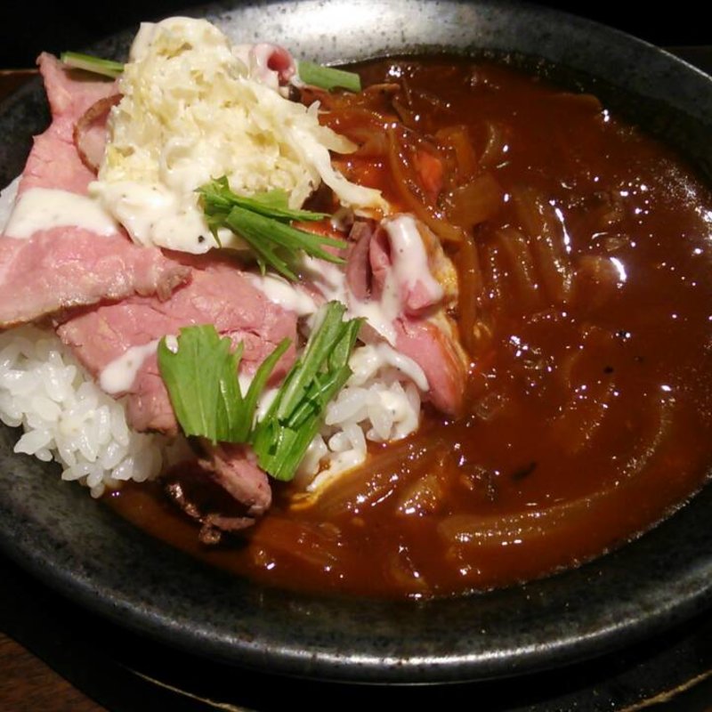 ローストビーフハヤシライス