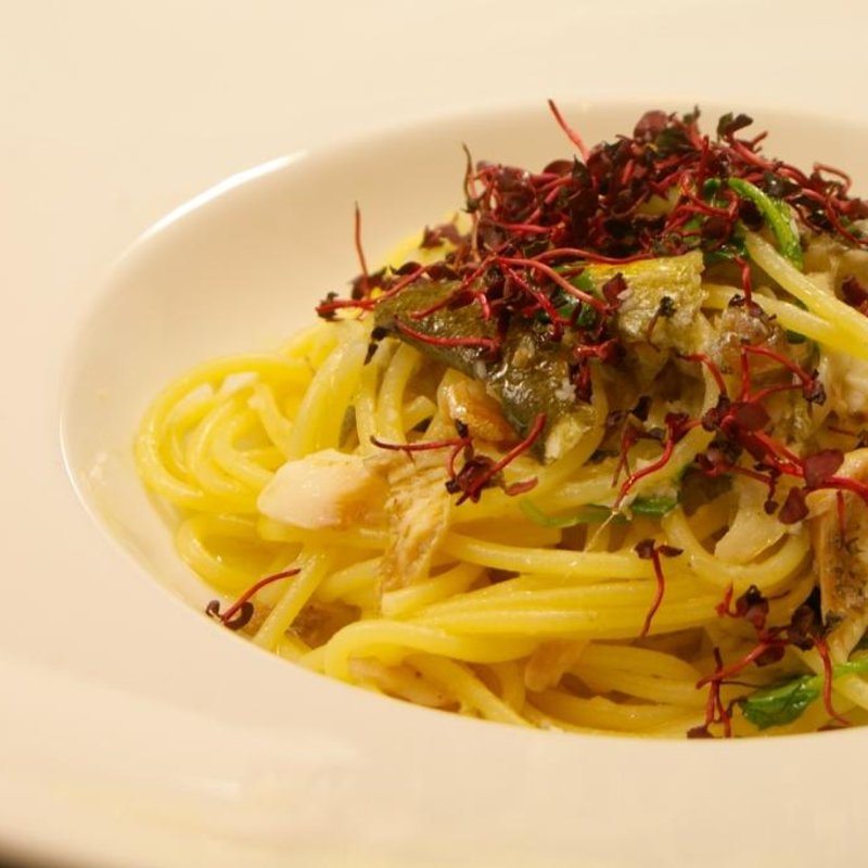 サバのグリルパスタ(米音 （kome no ne）)