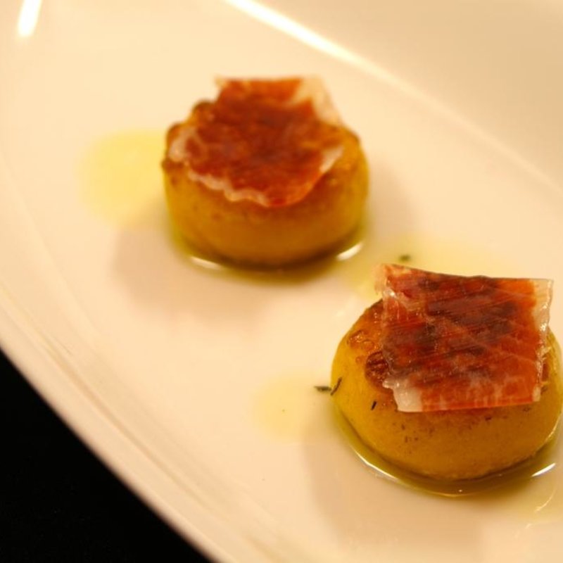 生ハムのニョッキ(米音 （kome no ne）)