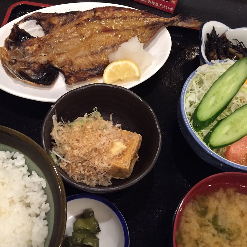 焼魚定食(多古屋)