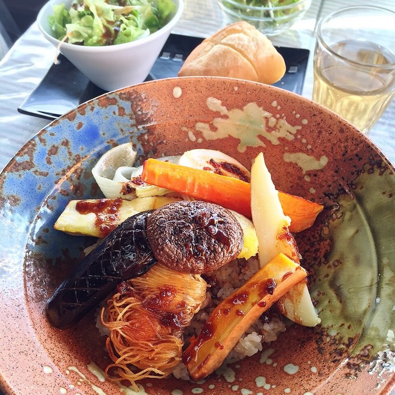 ひしお丼セット(カフェ忠左衛門 )