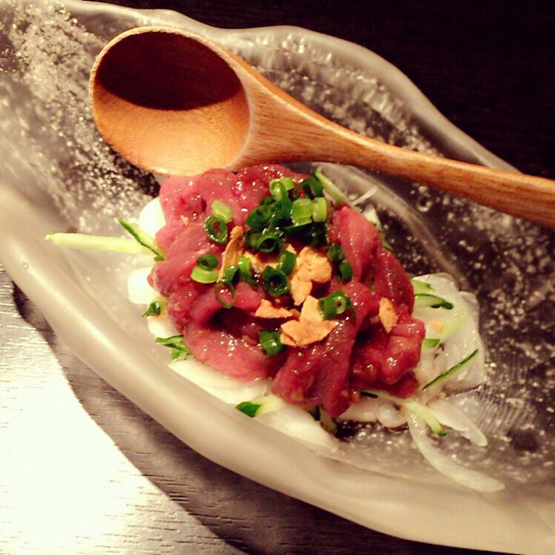 馬肉のコク旨生姜ユッケ(くいもの屋 わん 亀戸店 )