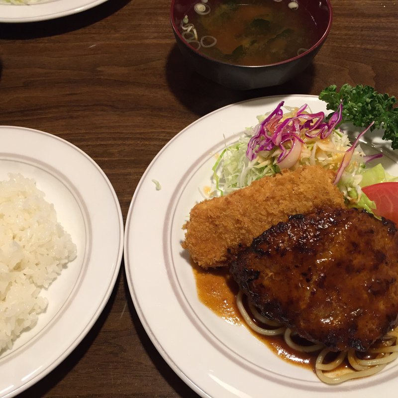 ハンバーグランチ(キッチン 友)