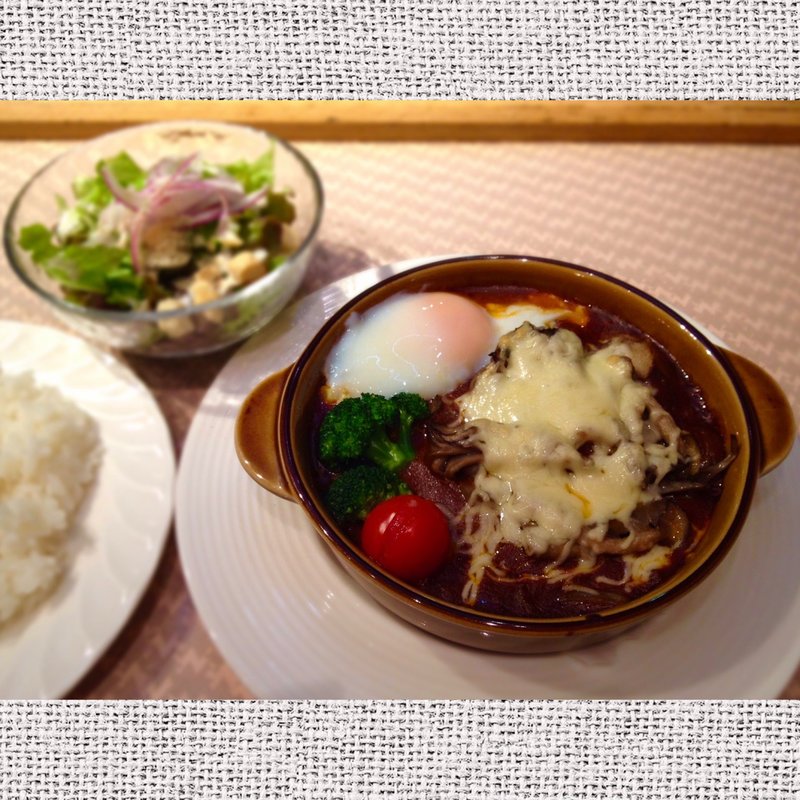 パリ食堂のハンバーグ(アマンド銀座店 （ALMOND）)