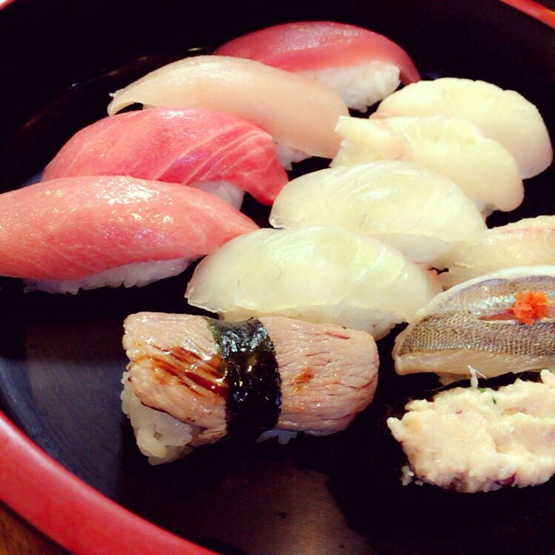 三崎まぐろランチセット(廻転寿司 海鮮)