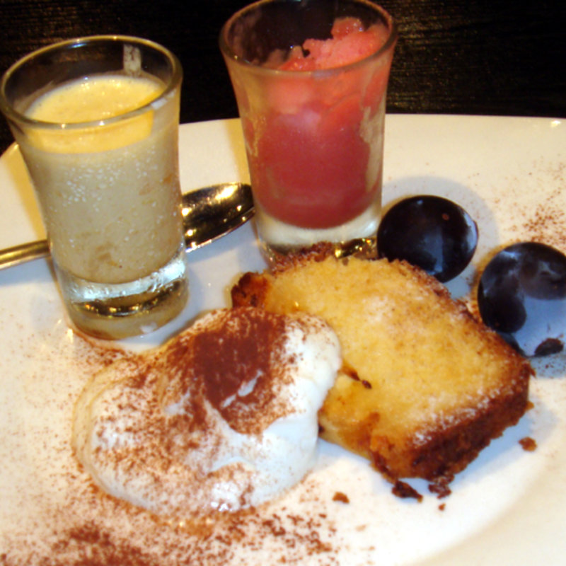 ドルチェ盛り合わせ(オルティージャ （ORTIGIA）)