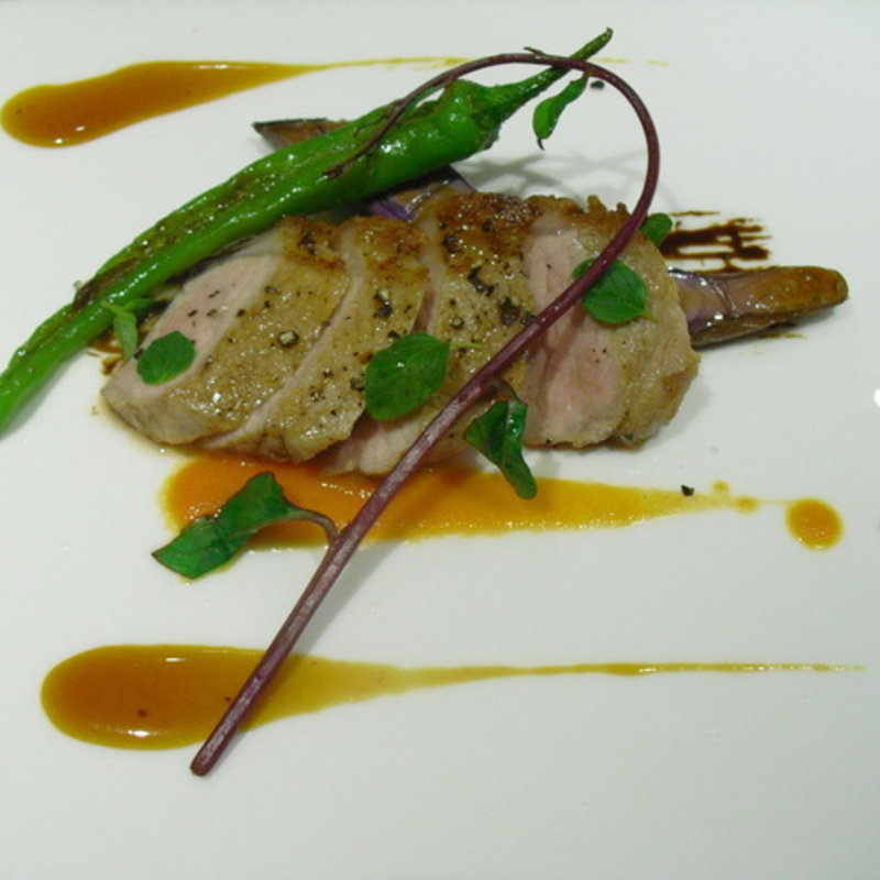 松坂ポークの炙り焼き(MOTORA)