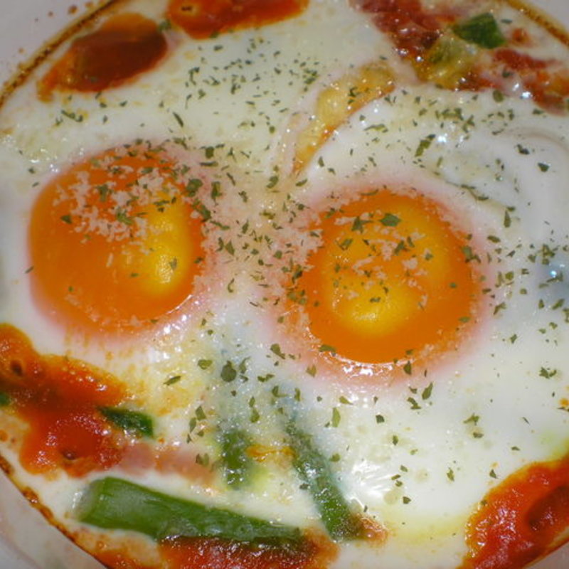 モッツァレラチーズの目玉焼き～トリュフ風味～(テアトロ （TEATRO）)