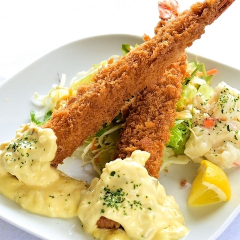 エビフライ (2本) タルタルソース(キッチンエッグス （Kitchen Eggs）)