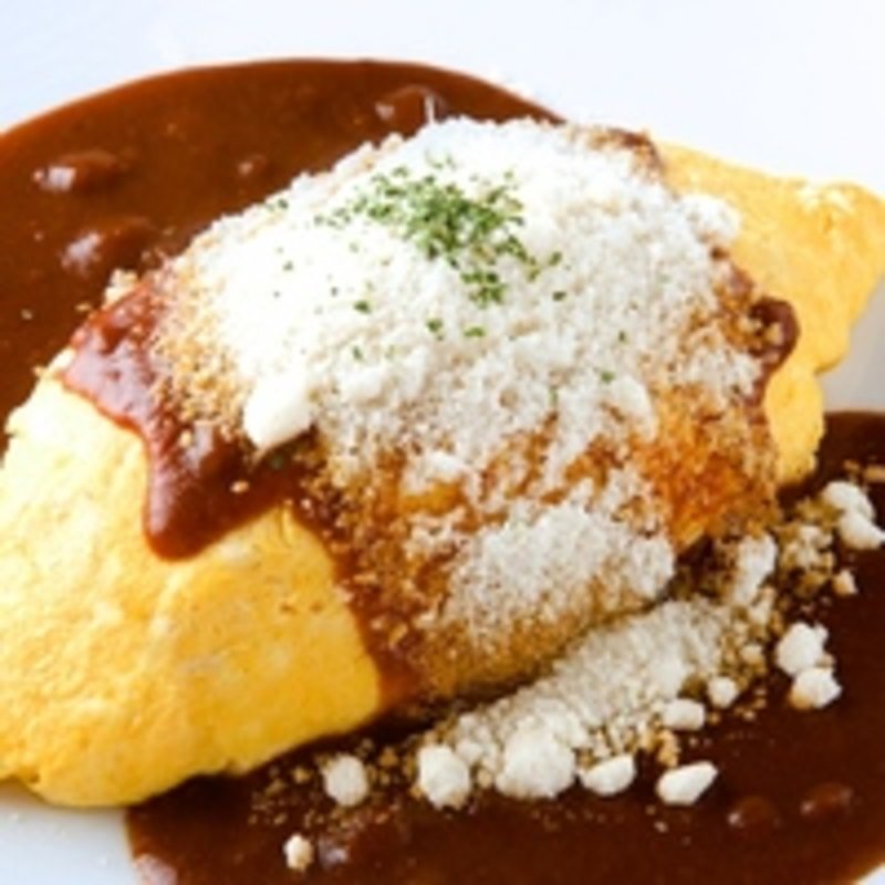 たっぷりパルミジャーノチーズオムライス(キッチンエッグス （Kitchen Eggs）)