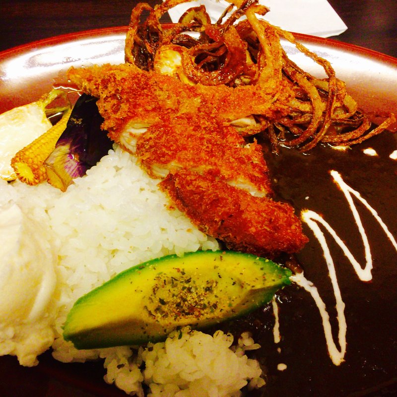 5つトッピングカレー (がっつり派にオススメ！)(HUNGRY CURRY BY100時間カレー 神田店)