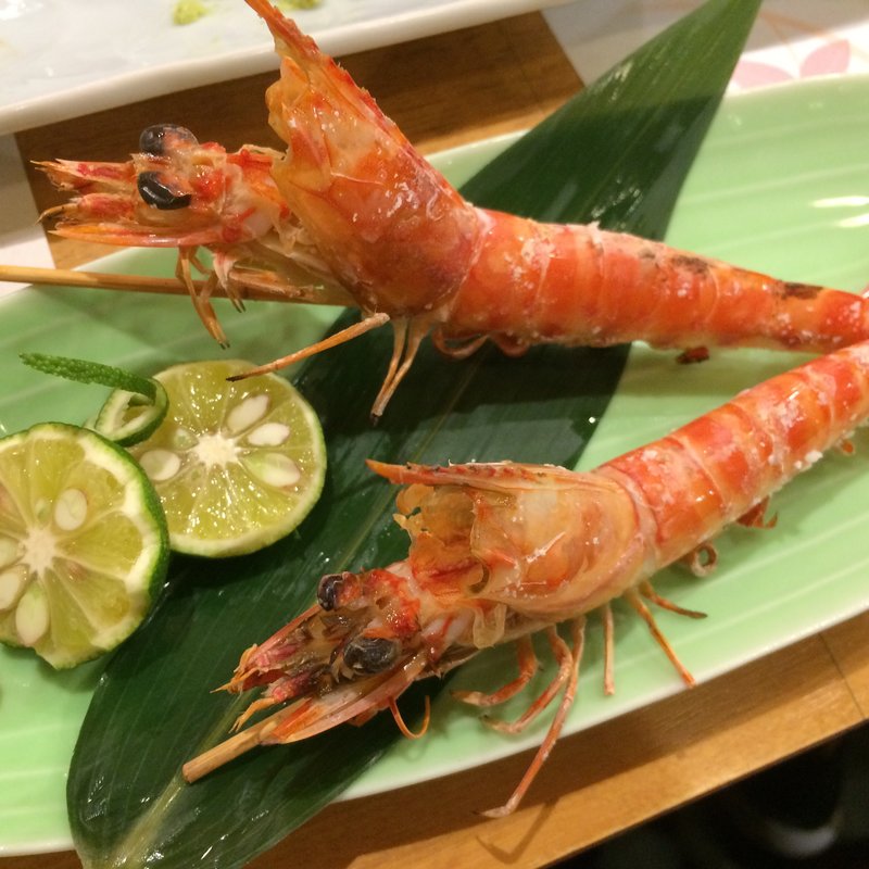 車海老塩焼き(すし和食のお店田まい （たまい）)