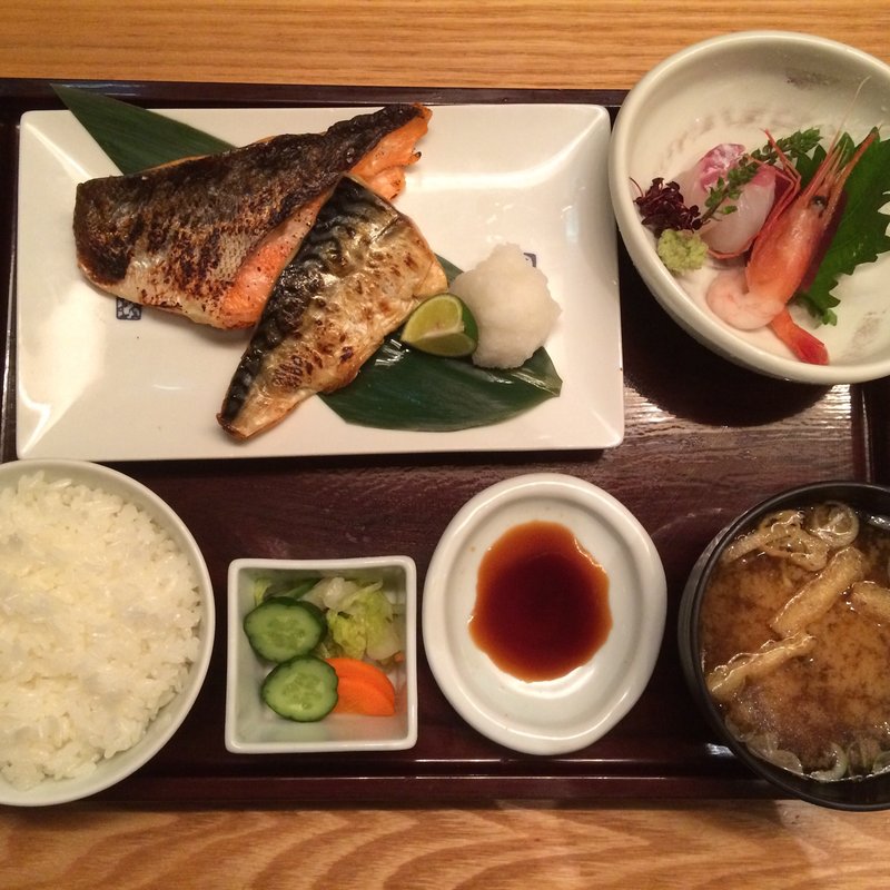 夜の定食膳(大かまど飯 寅福 玉川髙島屋S・C店)