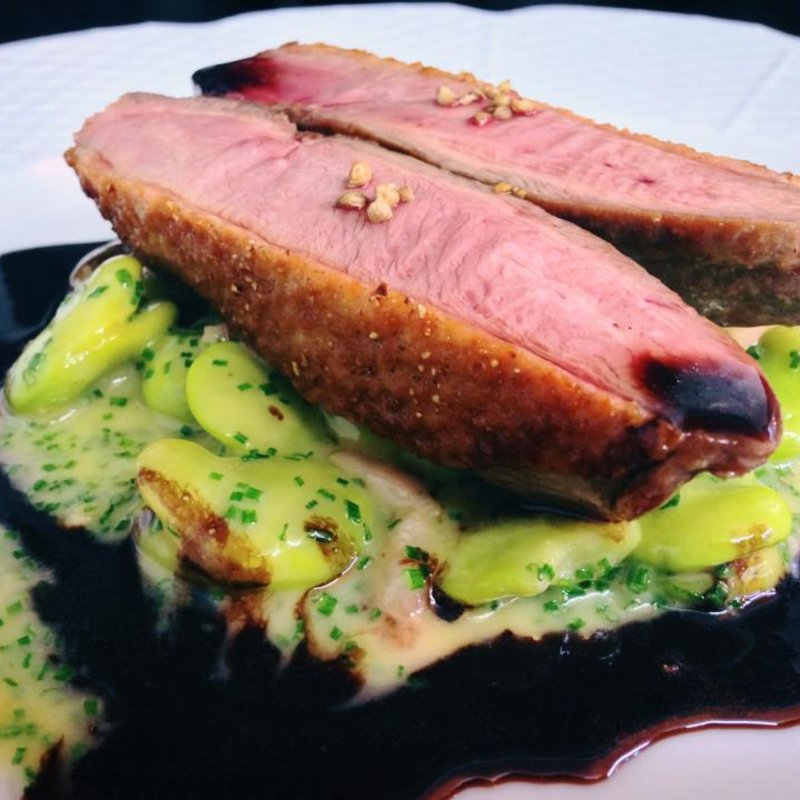 豚肉のソテー季節のお野菜添え(オー グー ドゥ ジュール （Au gout du jour）)