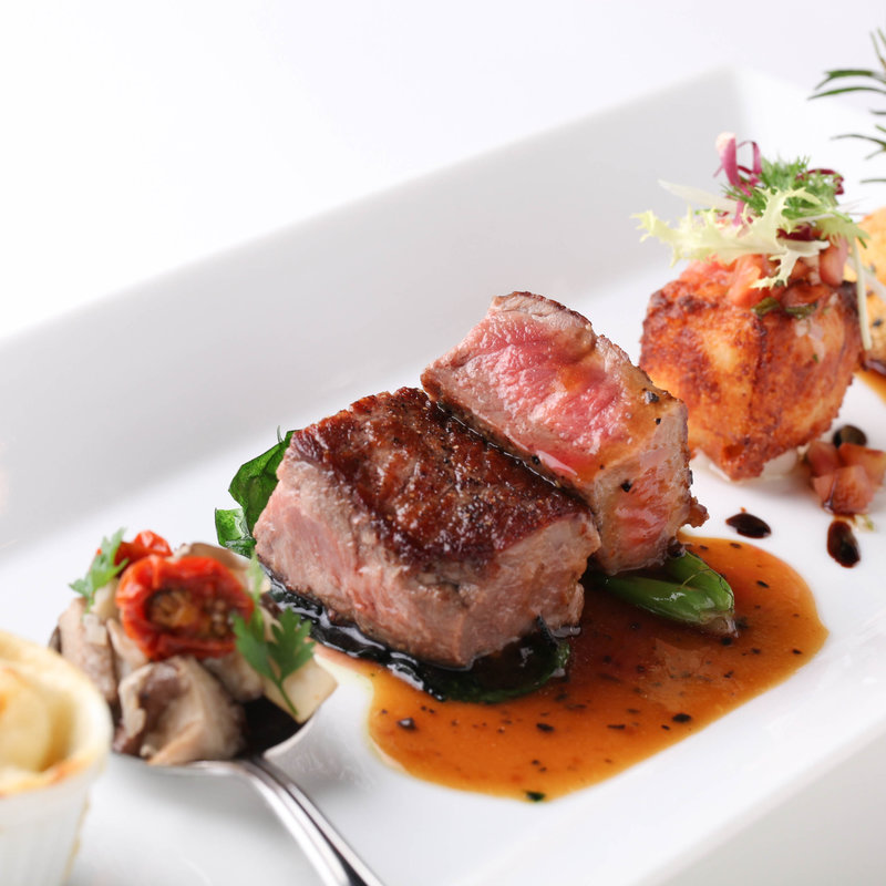 短角牛のタリアータ　本日のお野菜と(オーシャンディッシュクオン （OceanDishQ'on）)