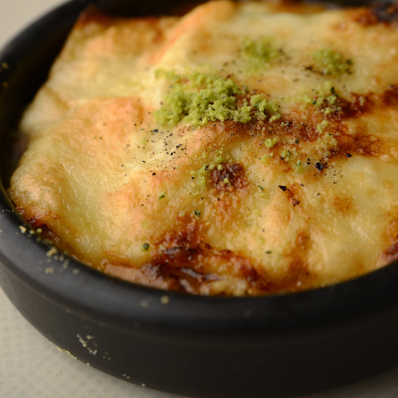 水牛モッツァレラチーズとミートソースのラザニア(オービカ モッツァレラバー 六本木ヒルズ店 （OBIKA MOZZARELLA BAR）)