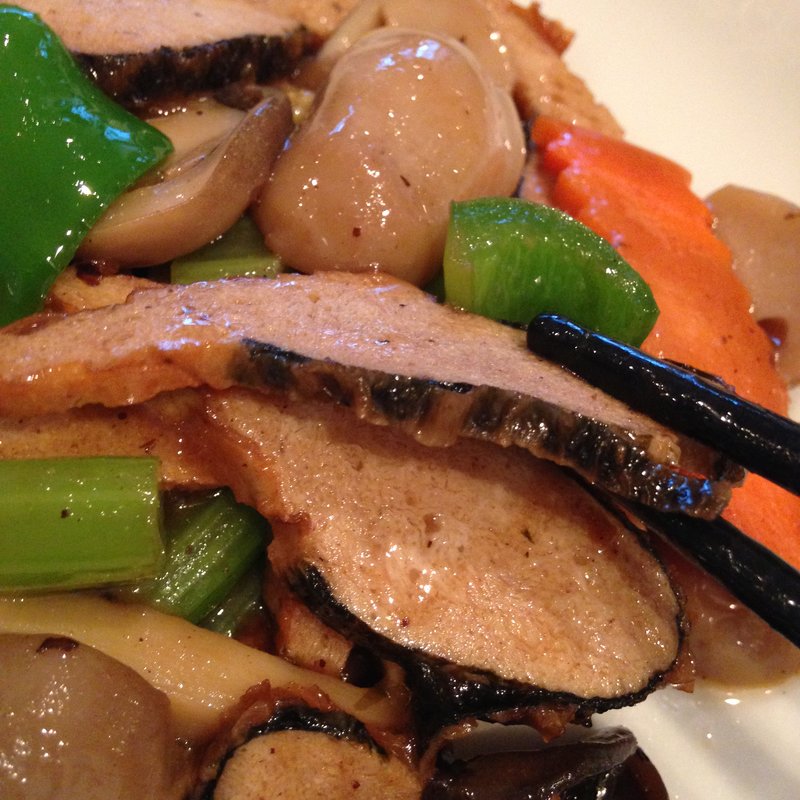 豆鼓と秋刀魚炒め(健福 )