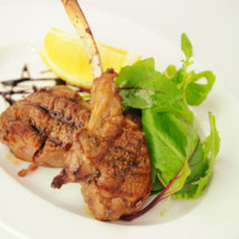 ラムチョップのブランチャ(千住バル　ricorico )