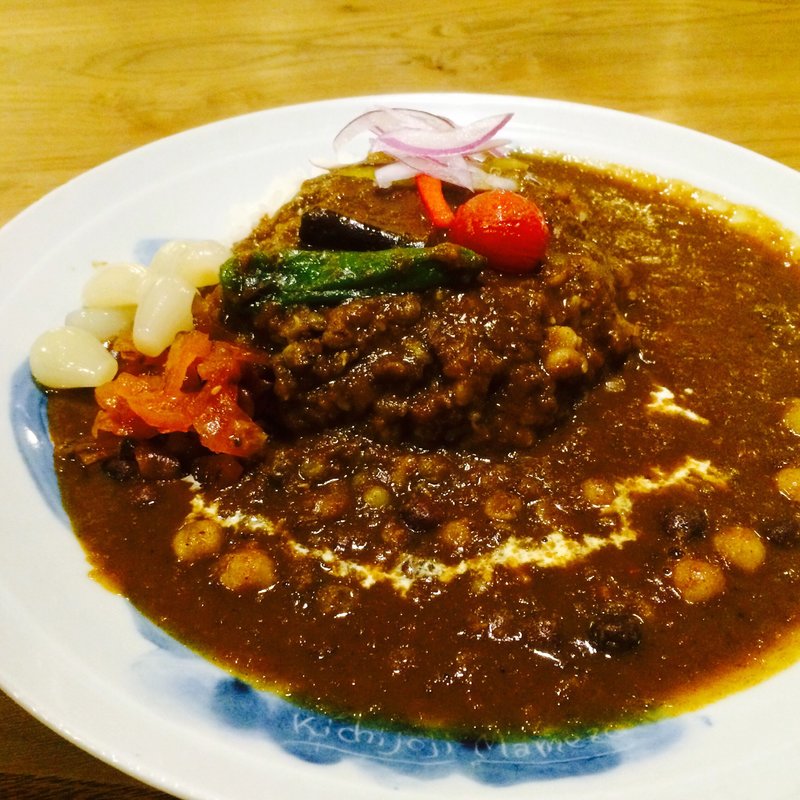 豆まめカレー(まめ蔵 （マメゾウ）)