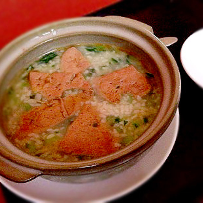 レバーのお粥(中華料理 盛福園 )