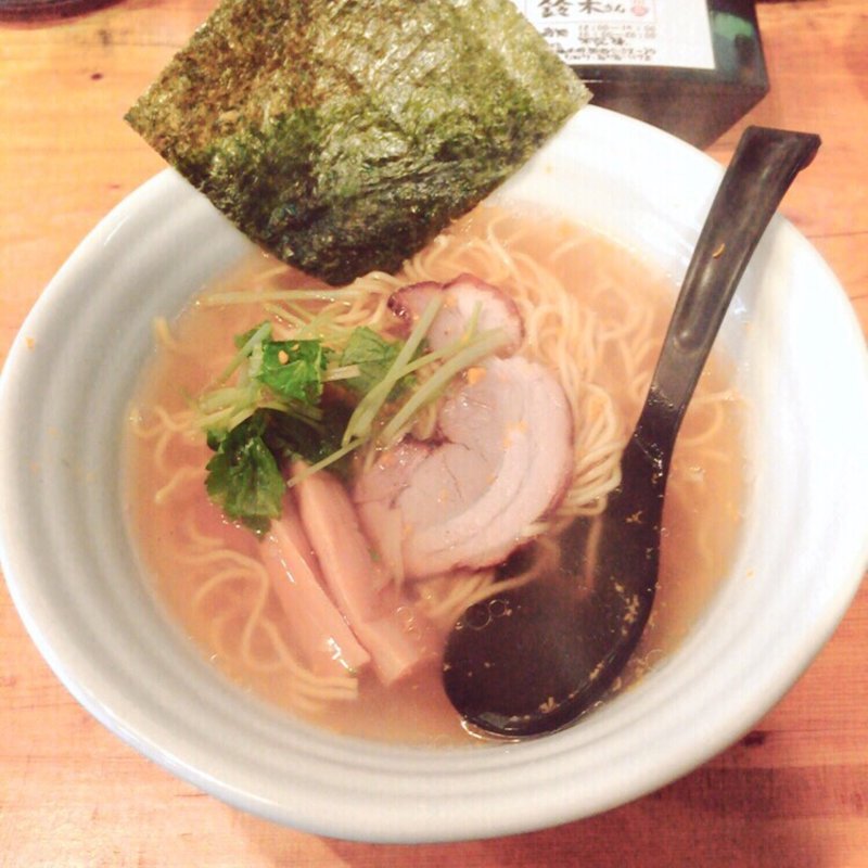 鯛骨塩らーめん(魚骨らーめん 鈴木さん)