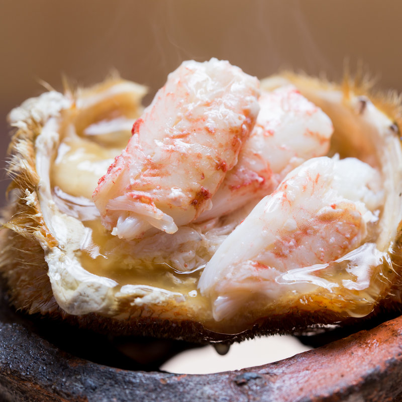 毛蟹甲羅焼き(麻布十番 おざき)