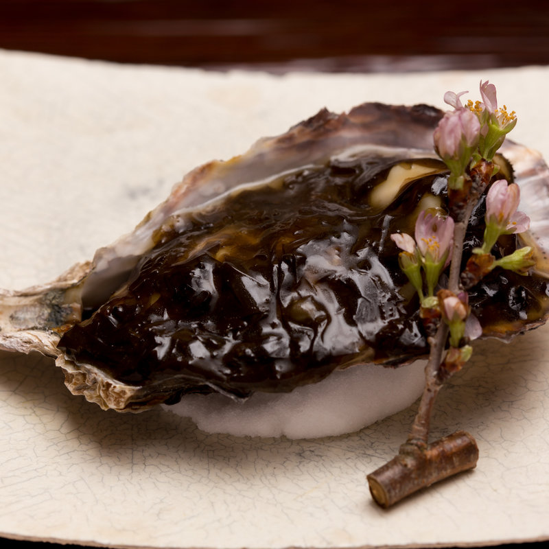 カキのこぶ締め(麻布十番 おざき)