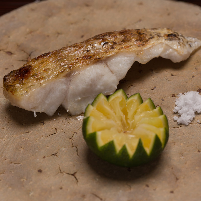 カマスの塩焼き(麻布十番 おざき)