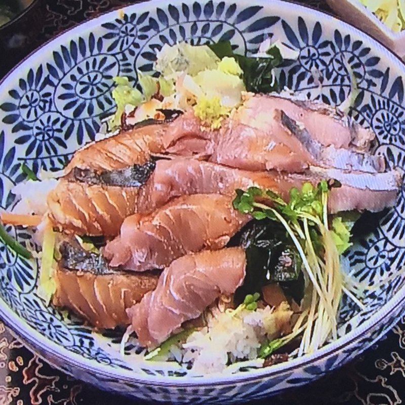 生サワラ丼(淡路島 タコしゃぶ の温泉宿 旅館川長 )