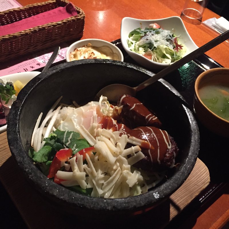 ランチ 石焼(茶屋草木万里野 前橋店 )