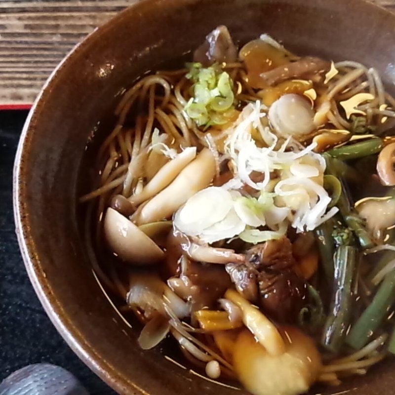 山菜そば(風の庵 （かぜのいおり）)