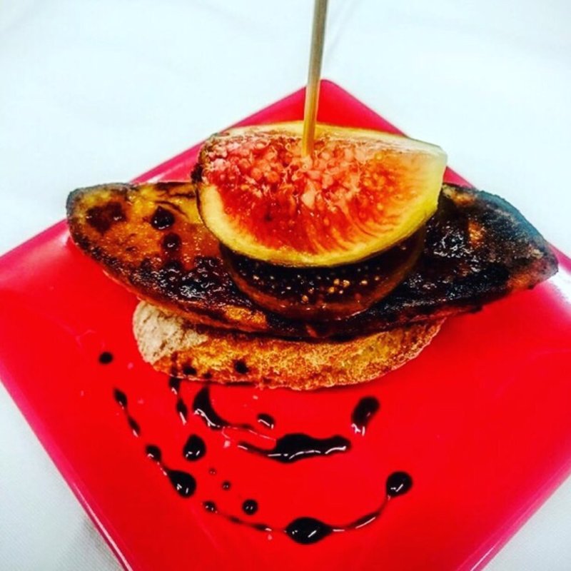 鴨フォアグラと2種類のイチジクの パンタパス(Mira! たまプラーザ)