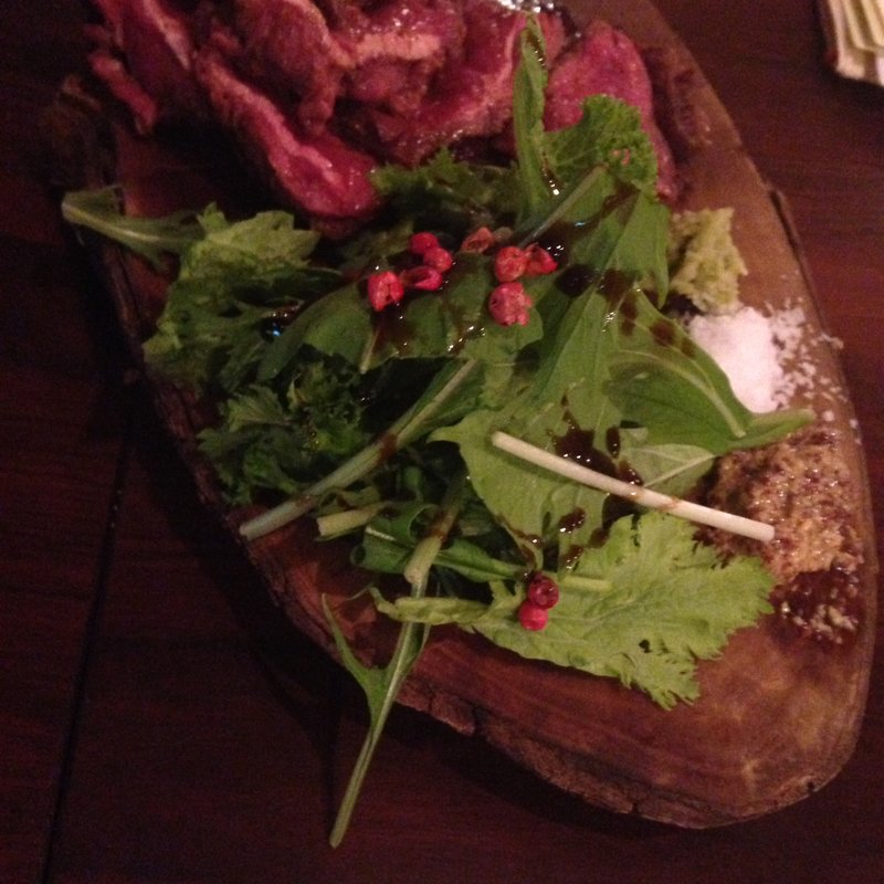 衝撃のボリューム！ハハハハハラミステーキ(ビストロ酒場ジャンラフィット 蒲田東口店)