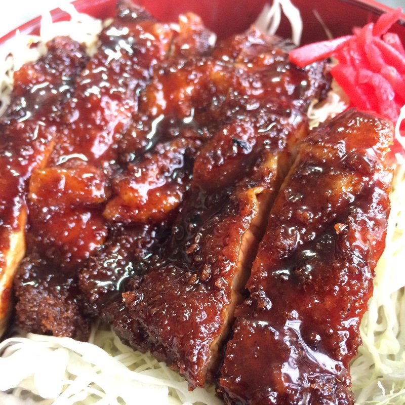 ソースカツ丼(ハトヤ食堂城前)