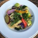 有機野菜のパスタ